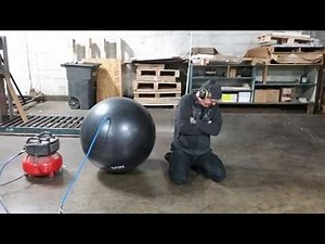 Exploding Balls, Well....Exercise Balls