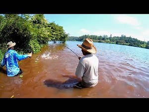 PIAUÇU GRANDE NA PESCARIA !! Rio Tietê