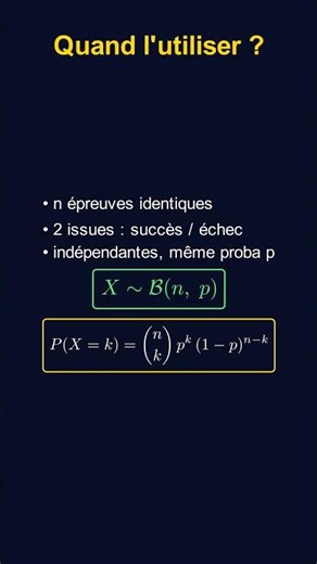 Loi binomiale : LA formule à connaître 🎯 | Bac 2026 Maths Terminale