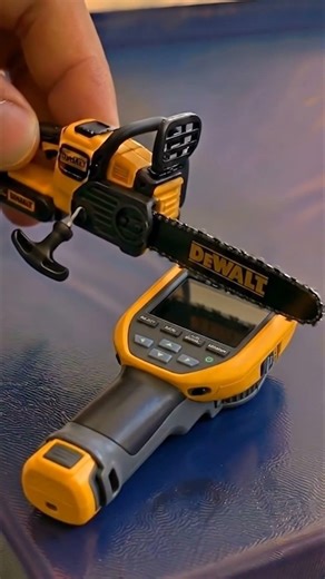 Toy Chainsaw vs. Fluke Multimeter! (You won't believe the results!) #Shorts #ASMR #DIY