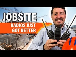 New and Improved! Motorola Radios For Construction Sites
