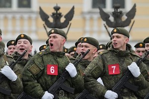Russia holds Victory Day parade without tanks and missiles