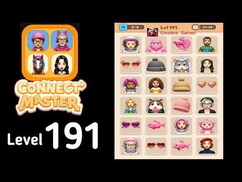 Connect Master Match Puzzle level 191 Guide Walkthrough Solution