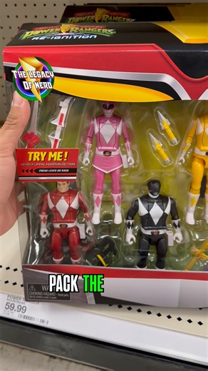 25K views · 368 reactions | Lots of new toy finds at Target including the new Mighty Morphin Power Rangers Re-Ignition 6 Pack with Metallic Auto Morphin figures and Goldar! Plus new DC x Sonic The Hedgehog Crossover 4 pack! #mightymorphinpowerrangers #DC #sonicthehedgehog #batman #TheFlash #powerrangers #target #toys | The Legacy of Nerd | Facebook