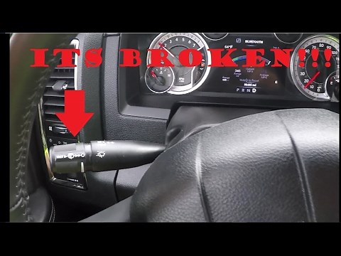 Dodge Ram Turn Signal Switch Repair / FIX - 2009-2017