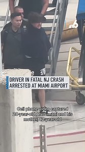 1M views · 15K reactions | A 20-year-old man and his mother were taken into custody at Miami International Airport, accused of trying to flee after a street-racing crash in New Jersey that killed a passenger. More here: https://www.nbcmiami.com/news/local/new-jersey-street-racing-crash-two-charged-miami/3675559/ #Miami #NewJersey #FatalCrash #BreakingNews #NBC6 #StreetRacing #CrimeNews | NBC 6 | Facebook