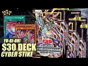 The BEST Cyberdark DECK | 3x Structure Deck Cyber Strike
