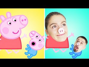 Peppa Pig 2022 And Her Family and Night butterflies - Funny Animated Cartoon Parody