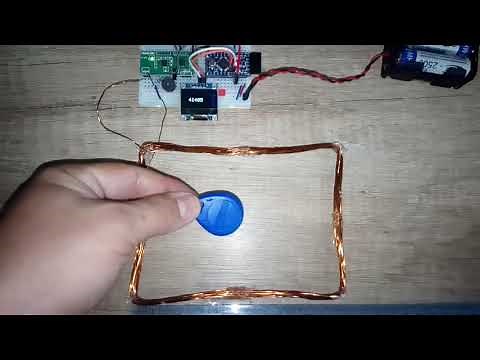 125 kHz RFID Coil Design Rectangular