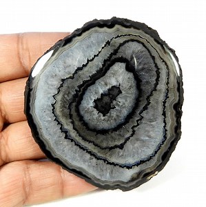 Slice Druzy Geode Gemstone. Natural Black Slice Agate Druzy Gemstone. Black Agate Slice Druzy Cabochon. Agate Slice Cabs. 285 Cts. KB-11673 - Etsy