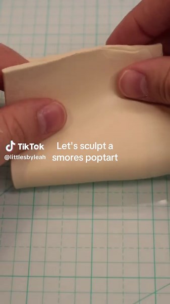 Sculpting a Fun S'mores Pop-Tart with Clay