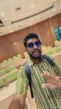 IIT lecture hall 😱