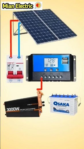 Solar Panel Connection Guide #solarsystem #viralvideo #technology #automation #ytshorts #shorts
