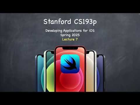 Stanford CS193p: iOS Development with SwiftUI | 2025 | L7: Animation
