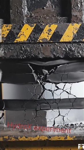 Hydraulic vs multi-layer cube 😱#shorts #hydraulicpress #satisfying