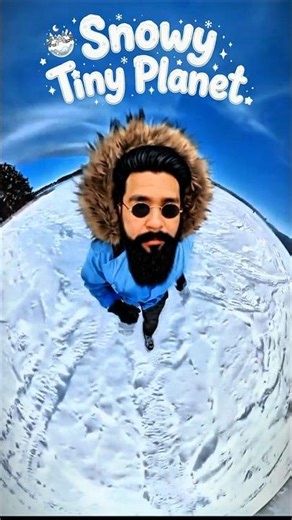 Pure isolation in the snow...