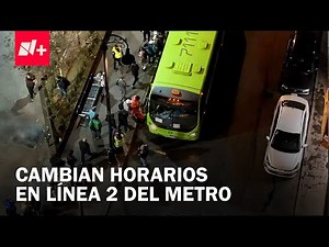 Línea 2 del Metro CDMX cambia su horario: Así funcionarán algunas estaciones - En Punto