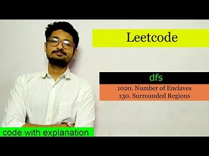 130 .Surrounded Regions || 1020. Number of Enclaves || Leetcode || C++ SOLUTION