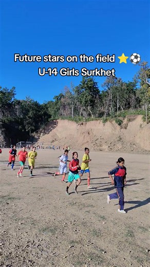 Future Stars: U-14 Girls Football Tournament in Surkhet