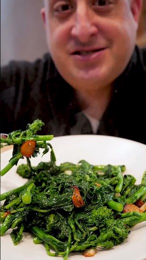 Let's Prepare An Easy Broccoli Rabe Recipe #Shorts