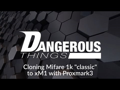 Cloning Mifare 1k "classic" chips to an xM1 with the Proxmark3