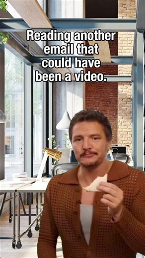 Reading another email like...