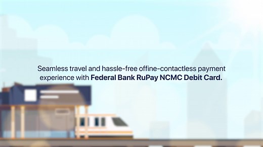 National Common Mobility Card (NCMC)is a feature introduced on RuPay Contactless Debit Card which allows you to make payments across NCMC enabled terminals at metro stations, parking lots etc. just by tapping the card on the card reader. Know more at https://www.federalbank.co.in/rupay-ncmc-debit-card #Rupay | Federal Bank Ltd