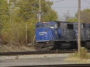Over the weekend we marked the 41st anniversary of the formation of Conrail. In recognition here is a Chicago bound Conrail freight at Berea, Ohio. From the Pentrex DVD, "Conrail Hot Spots West", on sale this week for $9.95: http://rfd.video/ConrailWest | Railfan Depot