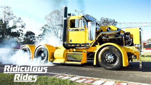 The 900HP Custom Burnout Truck