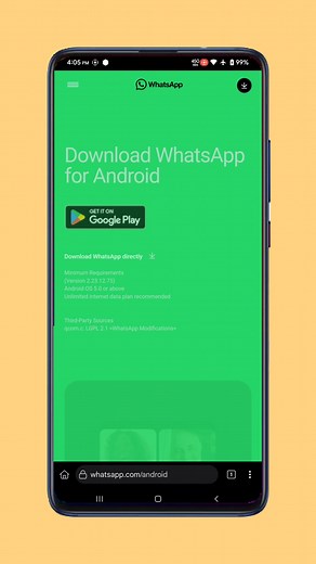 Download and Update WhatsApp from Official Website