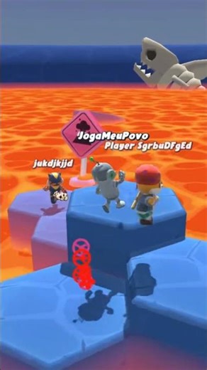 Lava Land é para os fortes no Stumble #stumbleguys