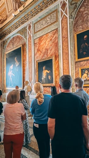 😳 The most shocking Baroque painting is on view in the Borghese Gallery in Rome. Here’s the story of Caravaggio’s ‘David with the Head of Goliath’ painted around 1609. | Urbanist Ariel
