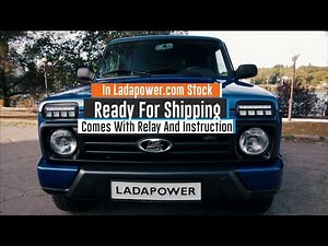 Lada Niva 4x4 Urban Tuning Upgrade Daytime Led Running Lights Ladapower.com