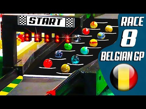 Marble Circuits - Race 8 Belgian Grand Prix - Marble Race By Fubeca's Marble Runs