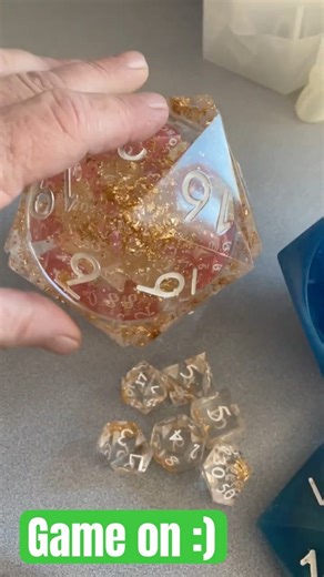I make my own giant Polyhedral dice and case