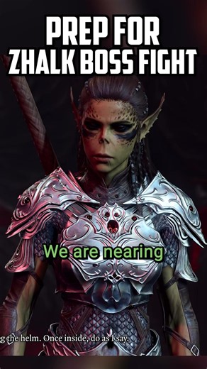 Command is all you need in Zhalk Fight #bg3 #baldursgate3