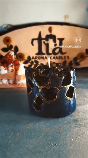 DIY ICE CANDLEl how to make cool ice candle| candle making for beginners| #soyawax #candleshop