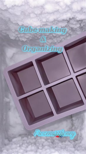 Frozen Honey ASMR: Cubes vs. Handfuls