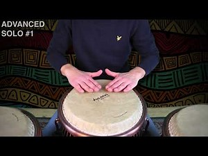 Video Congas 22: Advanced Conga's Solo on a Funky Groove (only one Conga)