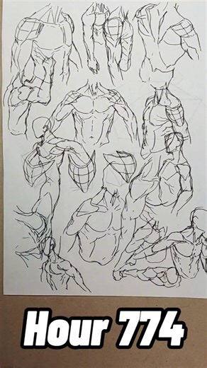 Hour 774 of learning to draw and paint