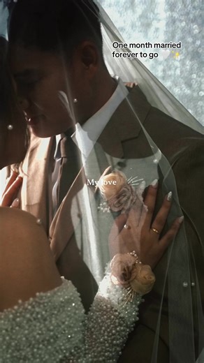 One month married forever to go 🤍✨ @Gino