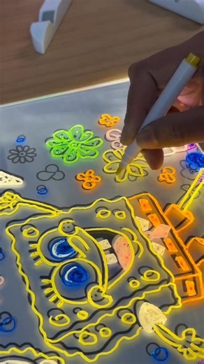 🎨✨ Let their imagination shine — literally! Introducing the LED Drawing Board for Kids – the glowing canvas that sparks creativity, fun, and learning! 🧠💡 ✅ Write, draw, doodle – erase with ease! ✅ Fun LED glow keeps them entertained for hours ✅ Comes with colorful pens, stand, wipes & more! ✅ Perfect for homeschooling, playtime, or gift-giving 🎁 Whether it’s spelling practice, cute doodles, or bedtime messages, this board lights up your little one’s world! 🌈💖🛒 Grab yours now –https://t.si