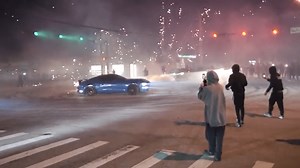 Street takeovers caught on camera at multiple intersections in Miami-Dade