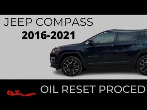 Service Reset of Jeep Compass 2019