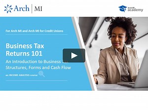 Business Tax Returns 101, An Introduction to Business Tax Structures, Forms and Cash Flow