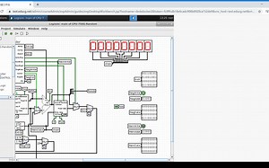 希冀集成电路方案中的Logisim数字电路仿真在线实验演示
