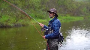 Нахлыстовый шнур LOOP Opti Drift в действии