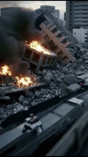 Massive Earthquake Caught on Camera #earthquake