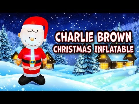 Charlie Brown Christmas Inflatable