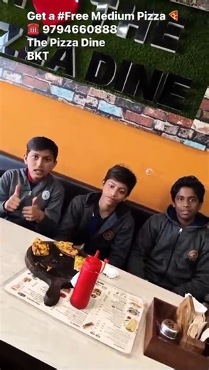 The Pizza Dine Bakshi Ka Talab | ❤️ We love it! When our little friends enjoy our #pizza and give us a big #thumbsup 👍 …it truly makes our day! 🍕 Loyalty Has Its Perks! 🍕... | Instagram